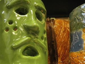 Ceramic Art Face 